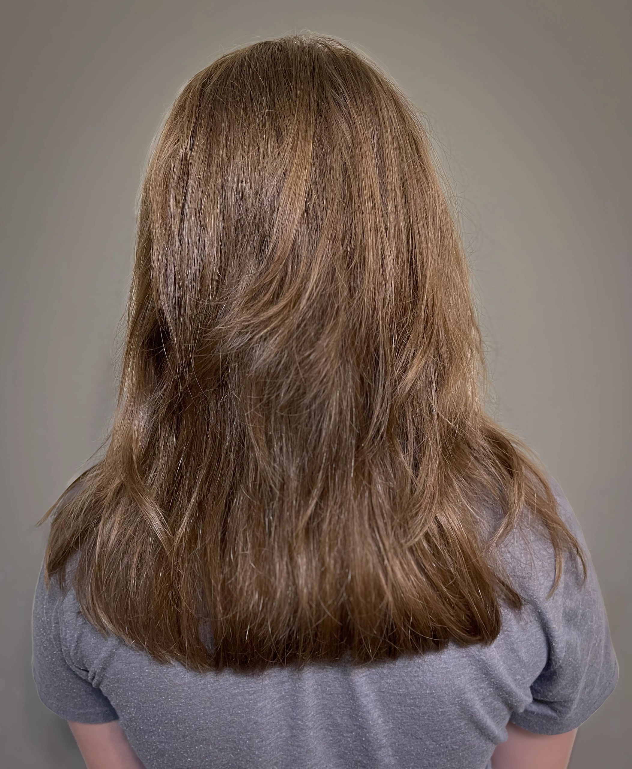 Layered brown highlights