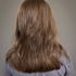 Brown wavy hair